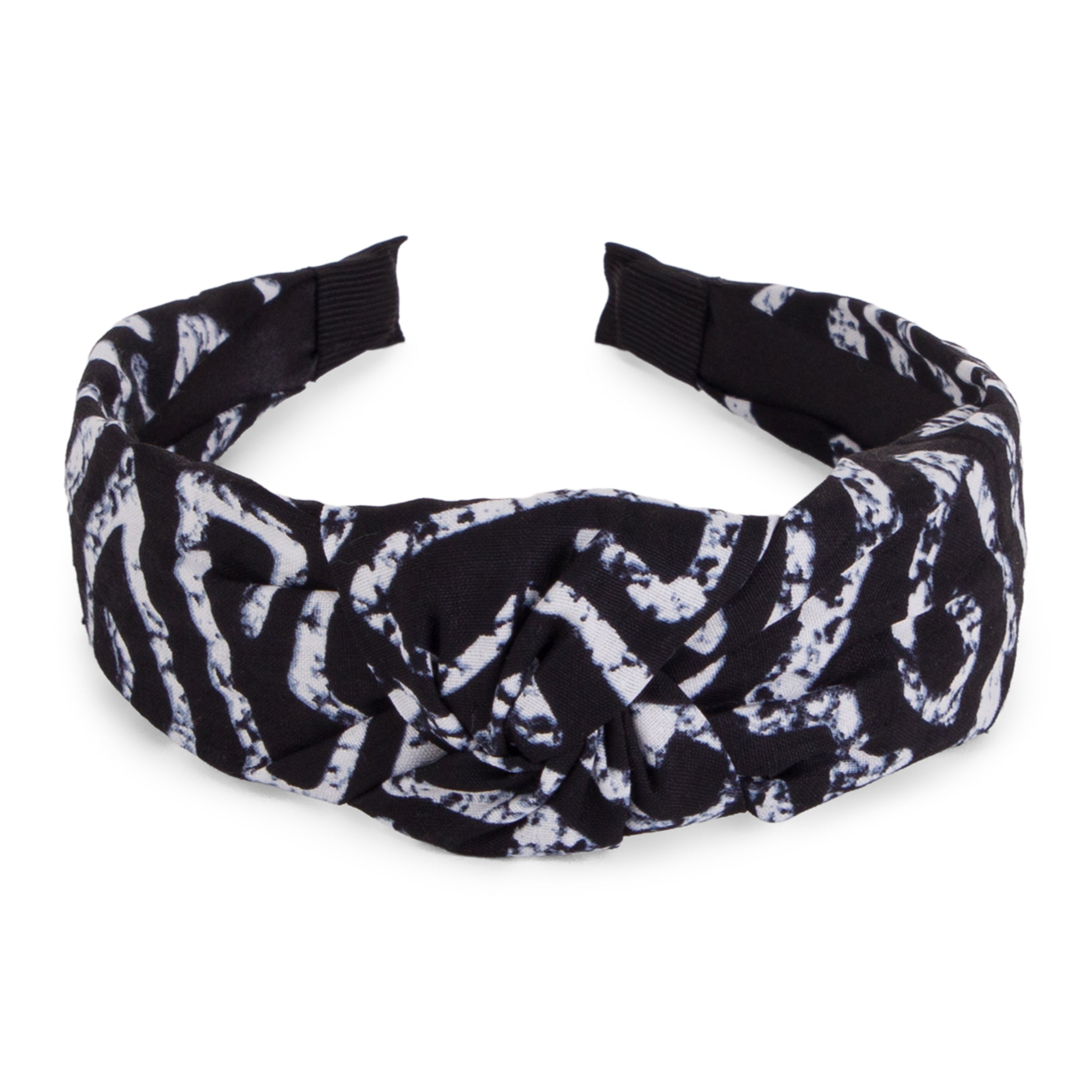 NANA | Black & White Ankara Alice Headband