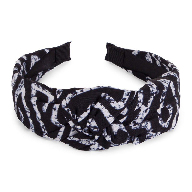 NANA | Black & White Ankara Alice Headband