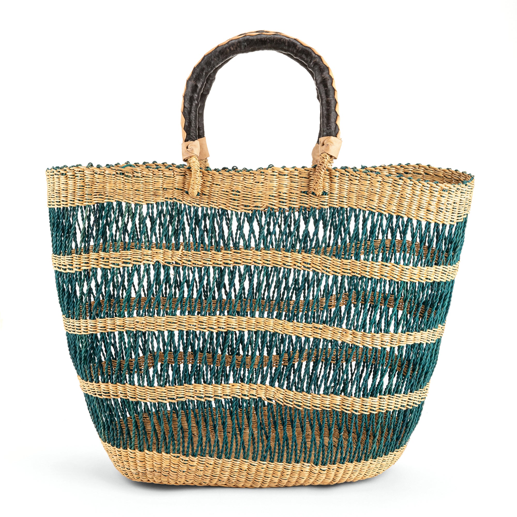 ODOYE Medium See-Through Bolga Basket