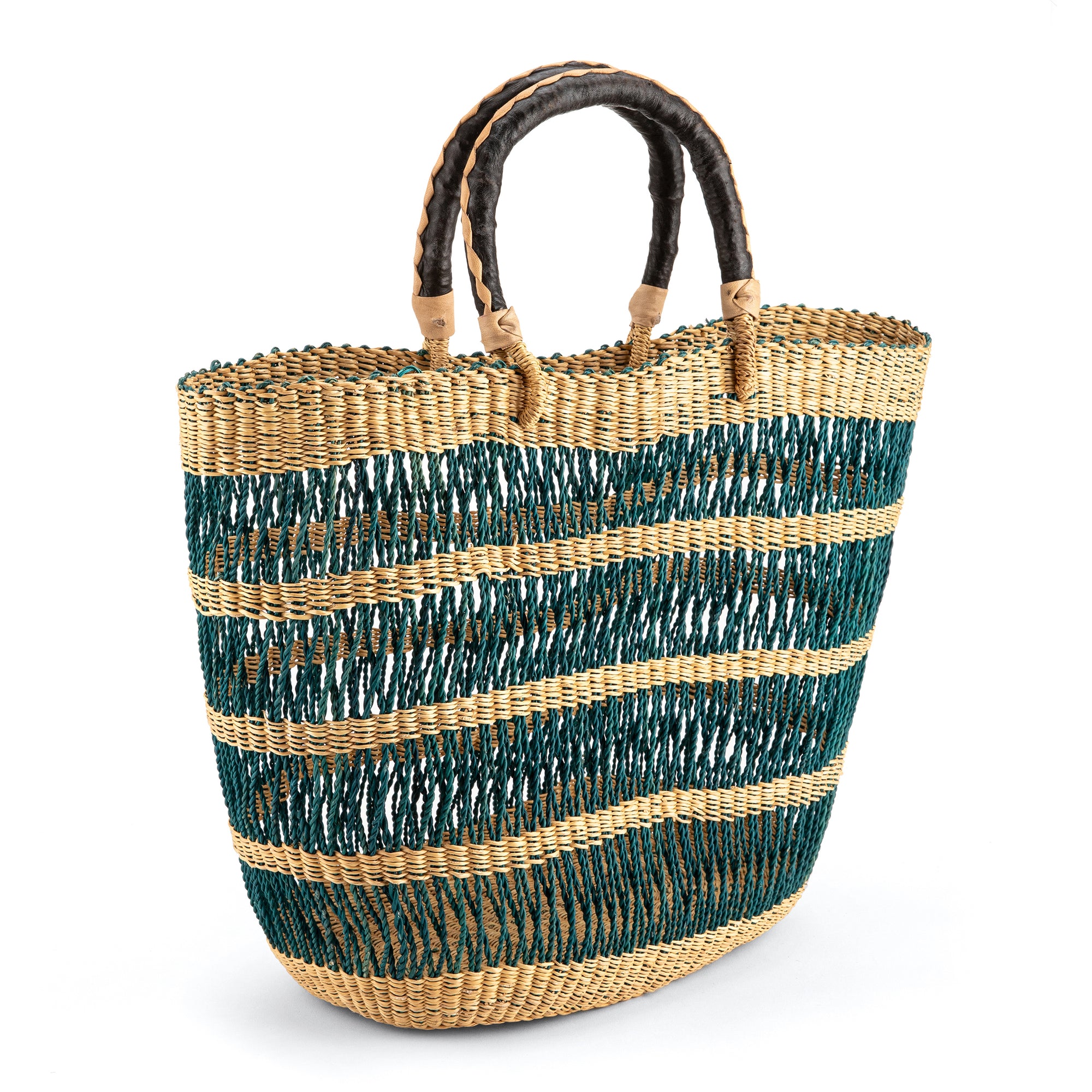 ODOYE Medium See-Through Bolga Basket