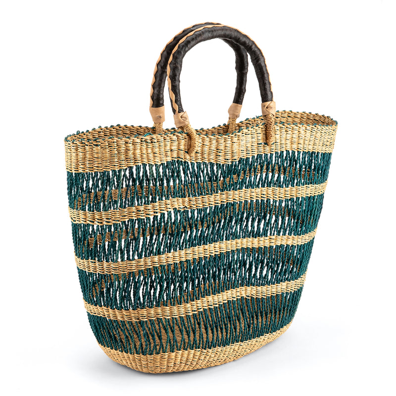 ODOYE Medium See-Through Bolga Basket