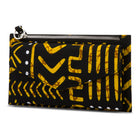 DEKA | Black & Yellow Ankara Wallet