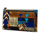 DEKA | Blue Multicolour Ankara Wallet