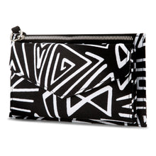 DEKA | Black & White Ankara Wallet