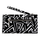 DEKA | Black & White Ankara Wallet