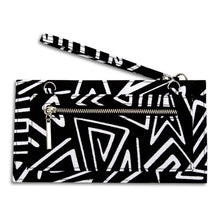 DEKA | Black & White Ankara Wallet