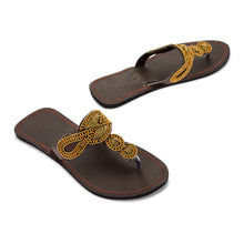 Simba Ladies Golden Maasai Sandals