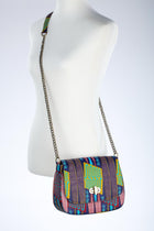 THEMBEKA | Purple Ankara Crossbody Bag