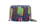 THEMBEKA | Purple Ankara Crossbody Bag