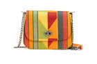 THEMBEKA | Orange Kente Style Ankara Crossbody Bag