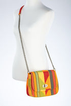 THEMBEKA | Orange Kente Style Ankara Crossbody Bag