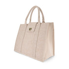 ZVESE | Creamy Beige Travel Tote Bag