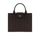 ZVESE | Dark Brown Travel Tote Bag