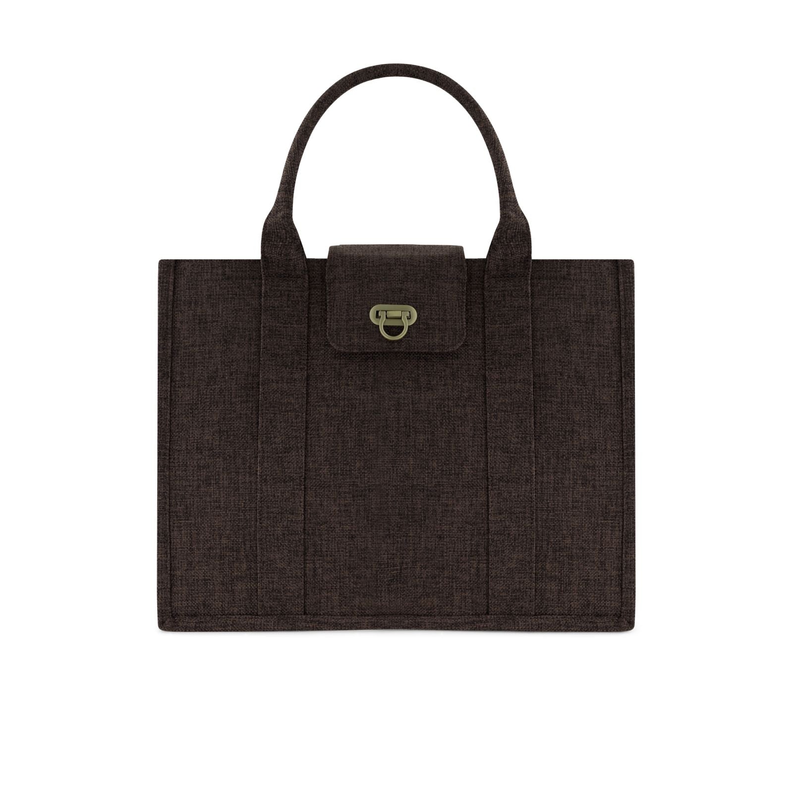 ZVESE | Dark Brown Travel Tote Bag