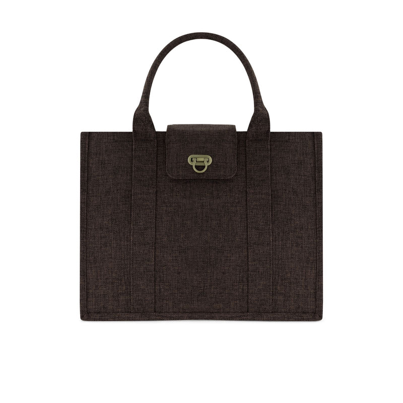 ZVESE | Dark Brown Travel Tote Bag