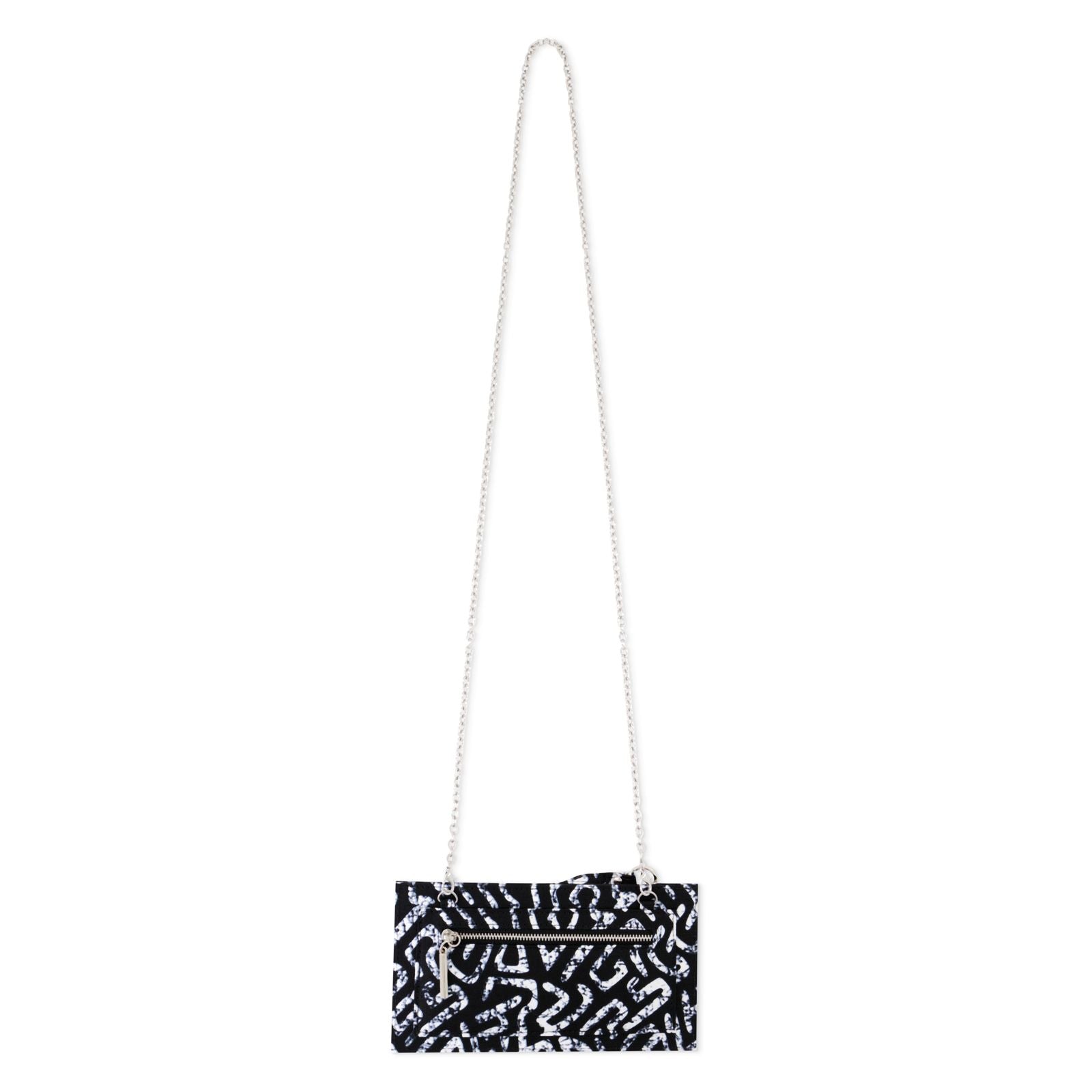 DEKA | Black & White Ankara Wallet