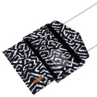 DEKA | Black & White Ankara Wallet