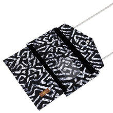 DEKA | Black & White Ankara Wallet