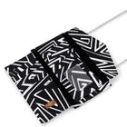 DEKA | Black & White Ankara Wallet