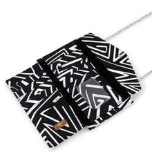 DEKA | Black & White Ankara Wallet