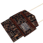 DEKA | Black & Brown Ankara Wallet