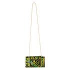DEKA | Green Multicolour Ankara Wallet