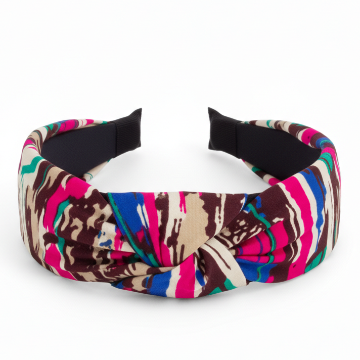 NANA | Pink Ankara Alice Headband